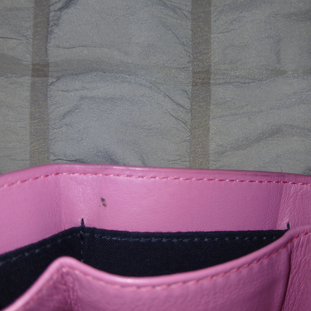 Balenciaga Vibrant Pink Leather Wallet - Picture 9 of 16